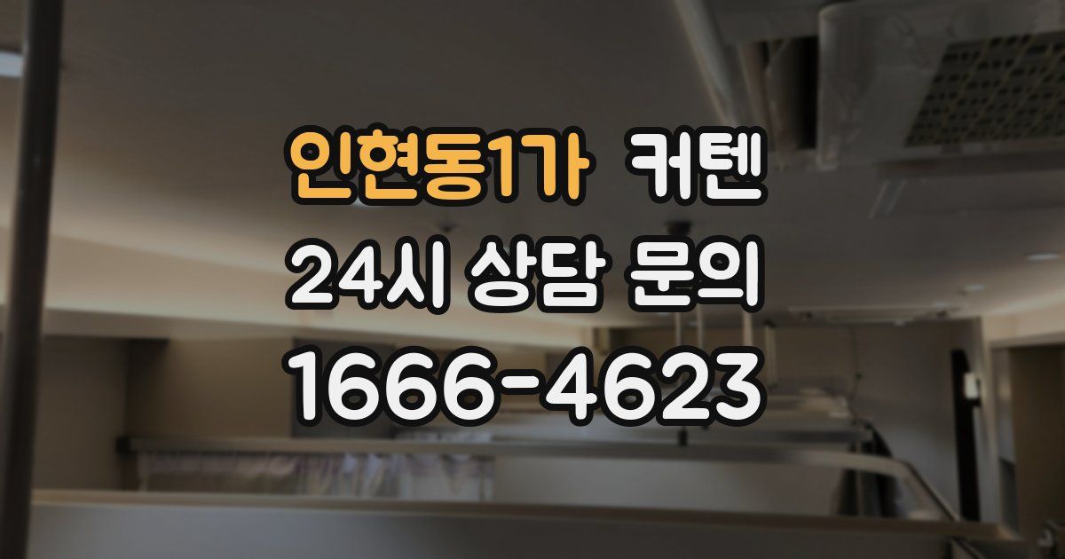 인현동1가 커텐