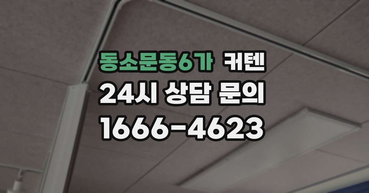 동소문동6가 커텐