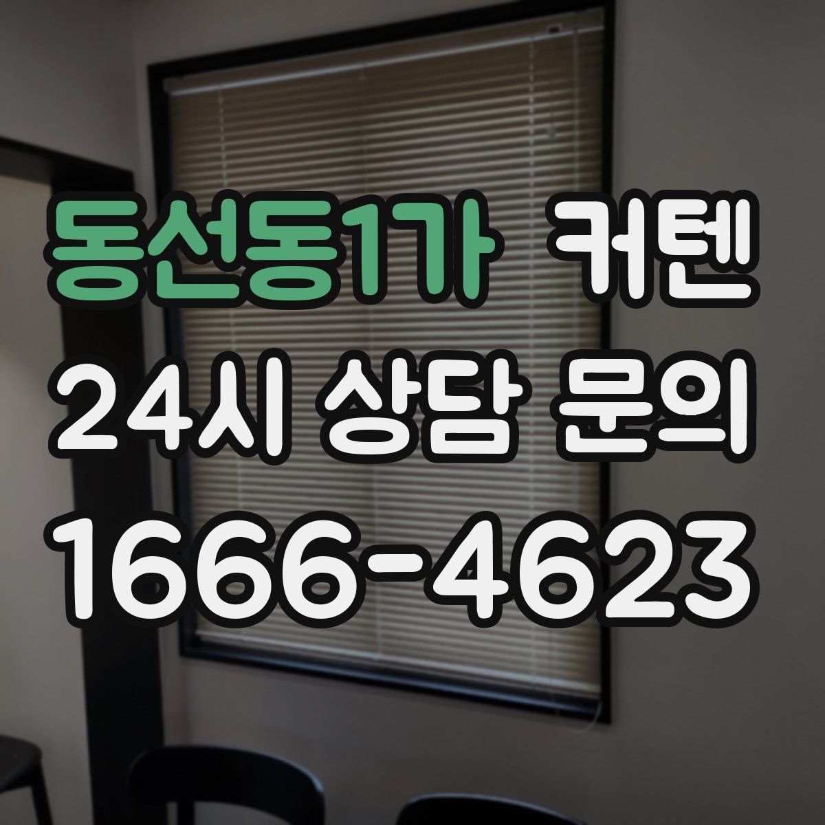 동선동1가 커텐