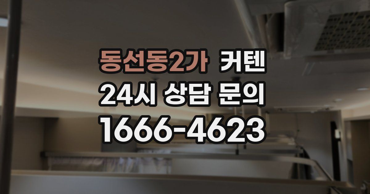 동선동2가 커텐