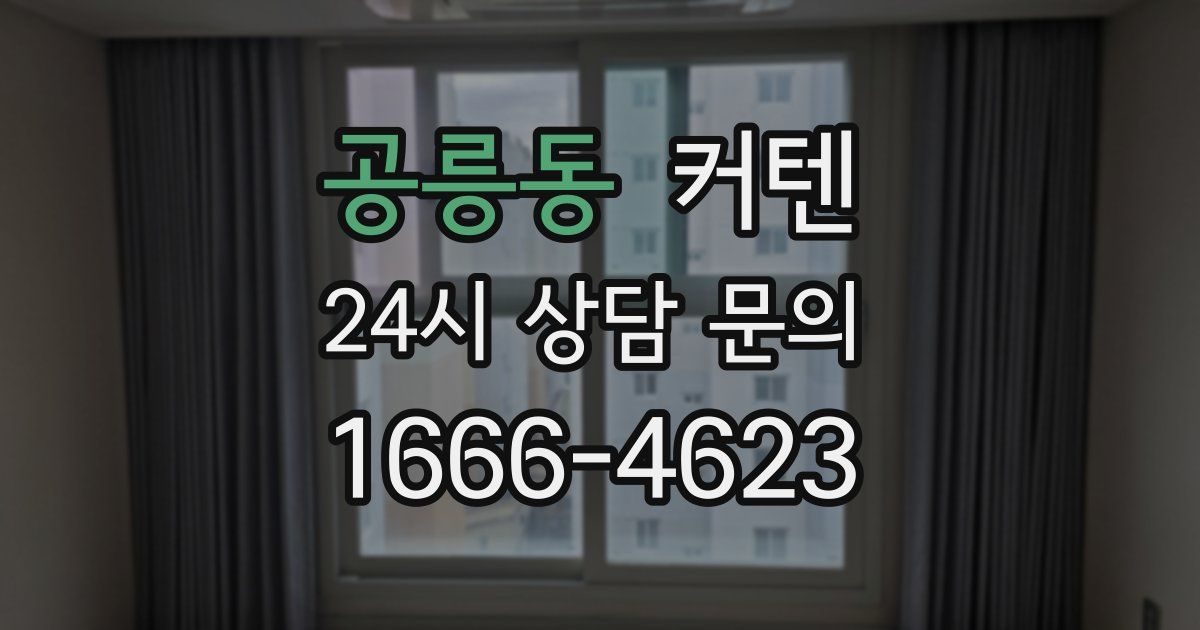 공릉동 커텐