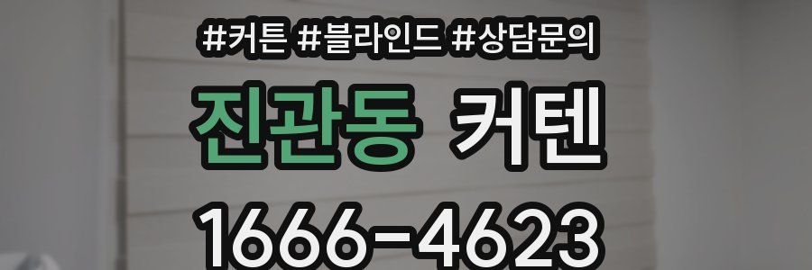 진관동 커텐