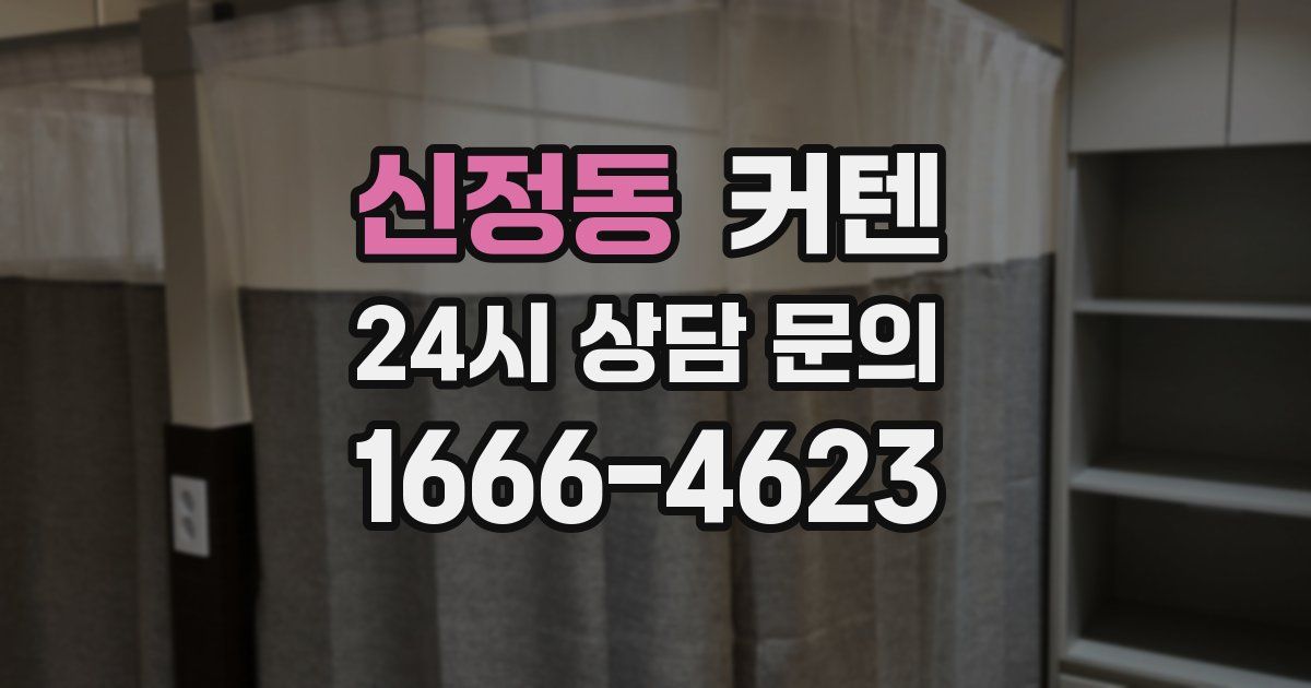신정동 커텐