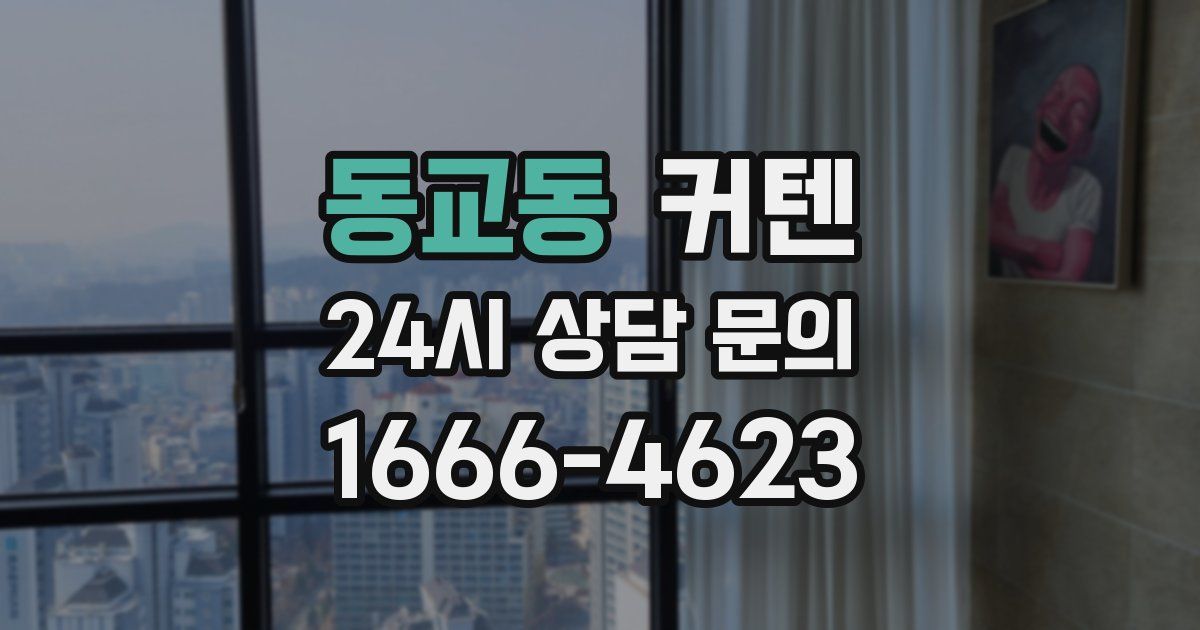 동교동 커텐