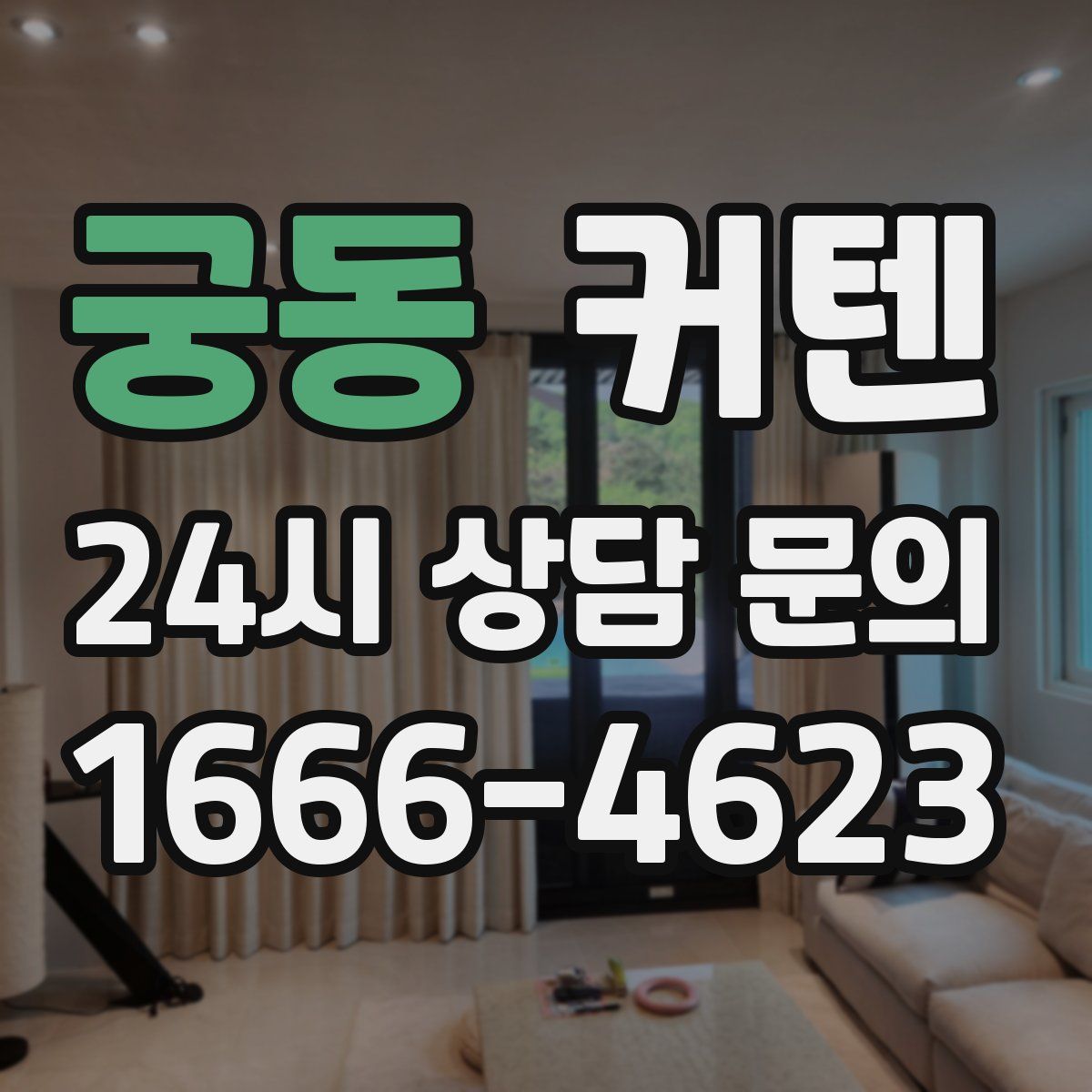 궁동 커텐