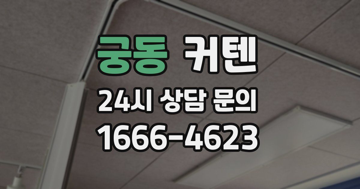 궁동 커텐