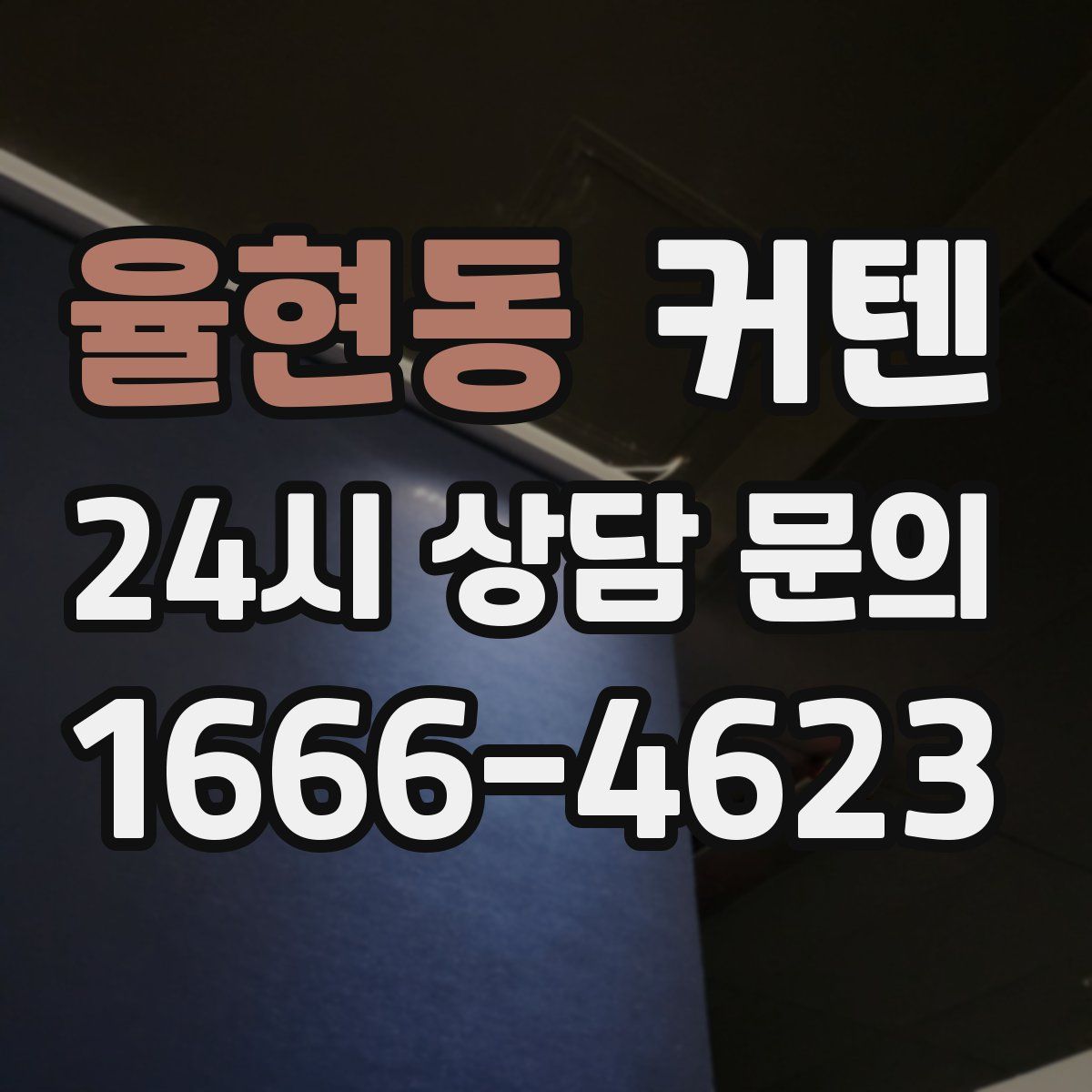 율현동 커텐