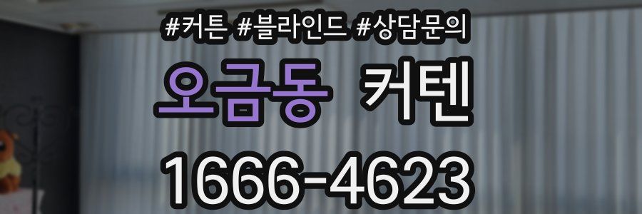 오금동 커텐