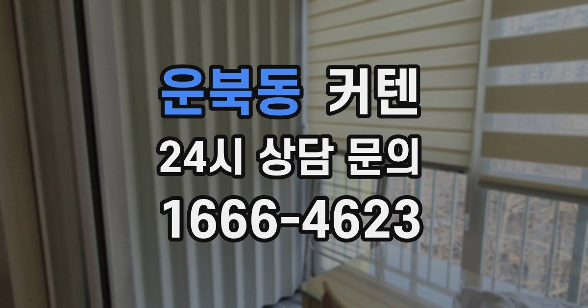 운북동 커텐