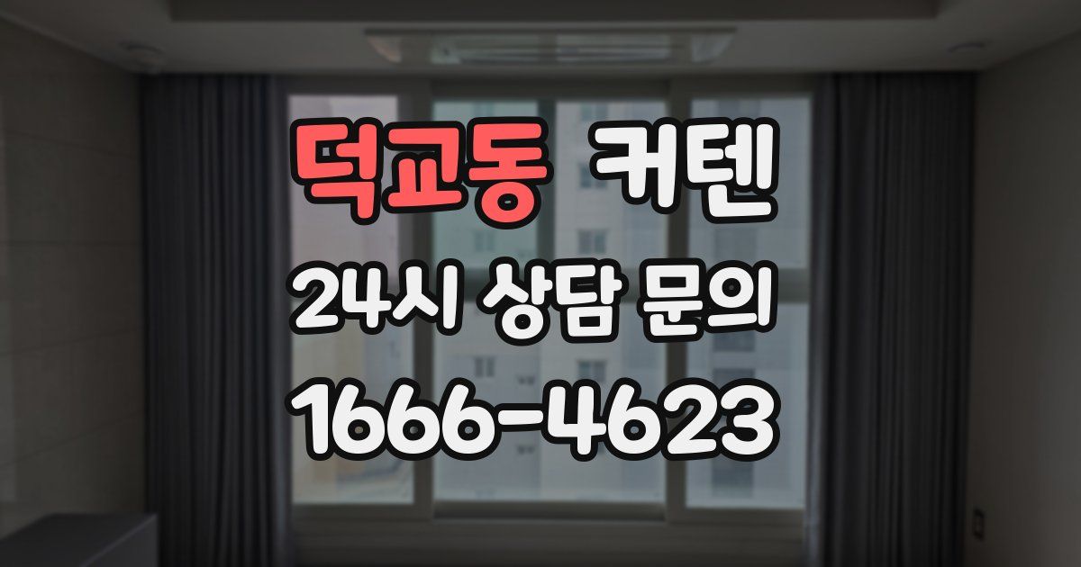 덕교동 커텐
