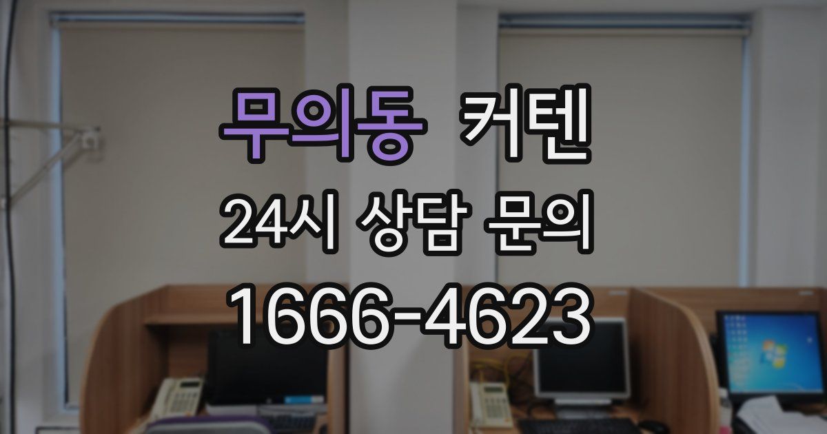 무의동 커텐
