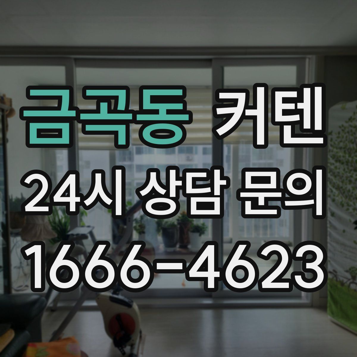 금곡동 커텐
