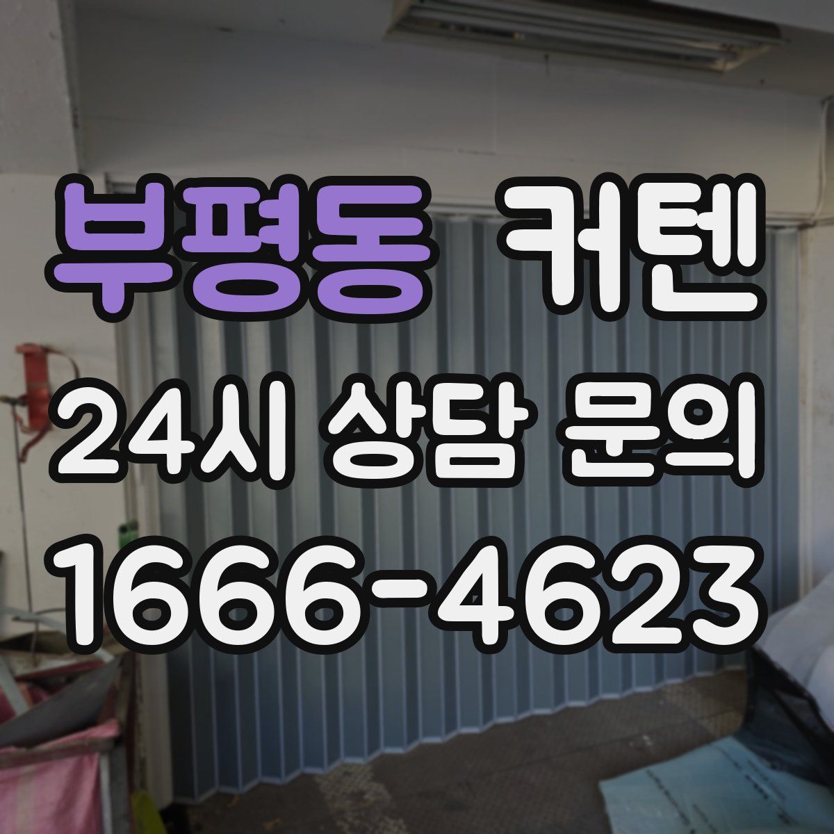 부평동 커텐