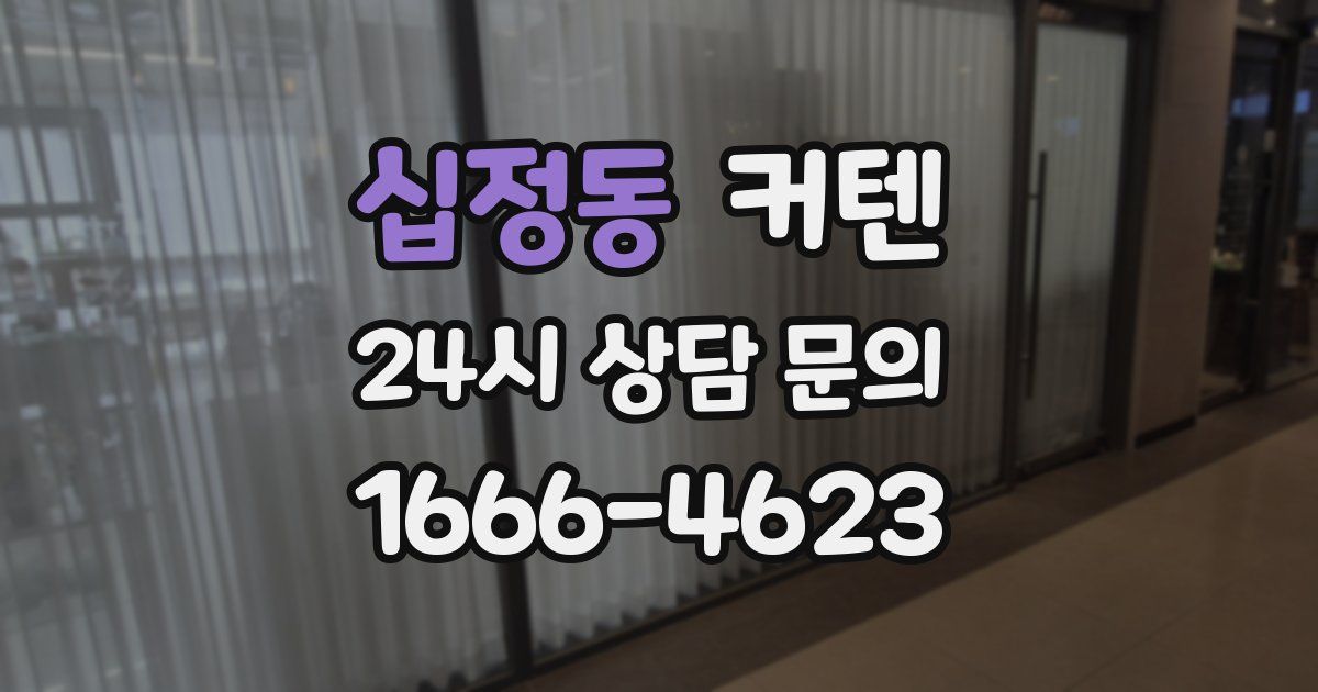 십정동 커텐
