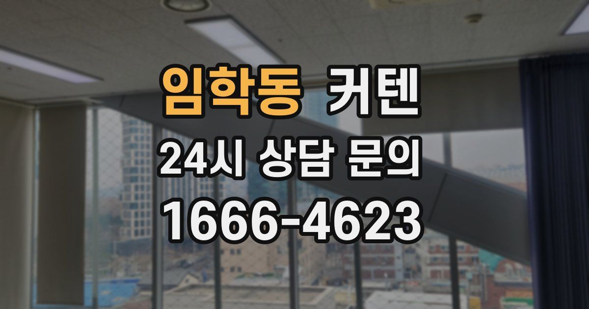 임학동 커텐