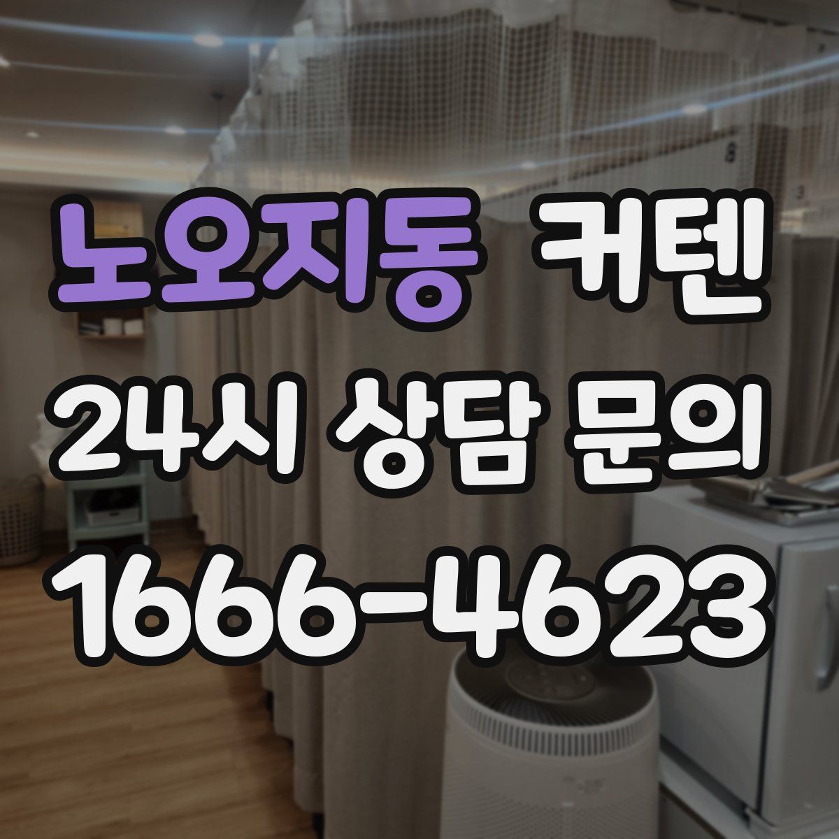 노오지동 커텐