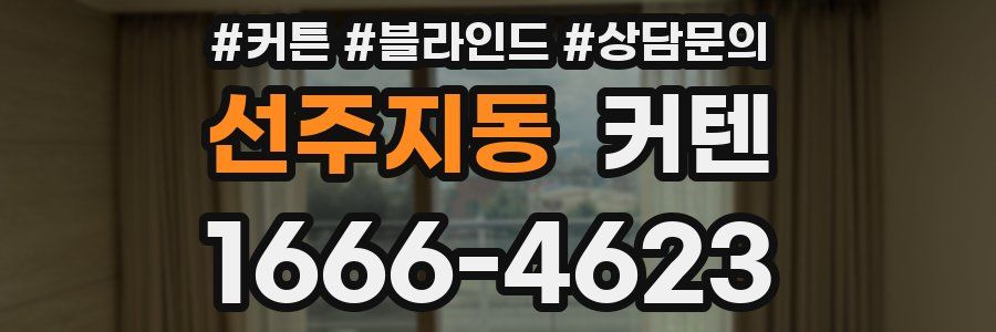 선주지동 커텐