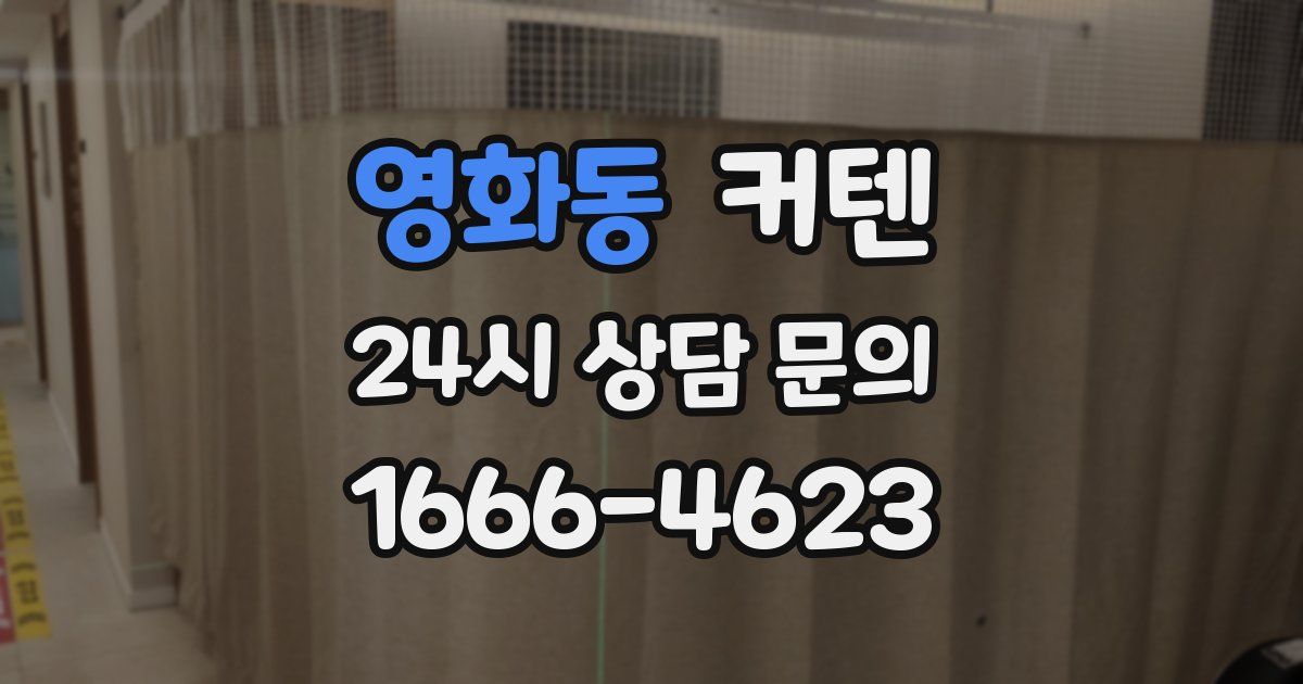 영화동 커텐