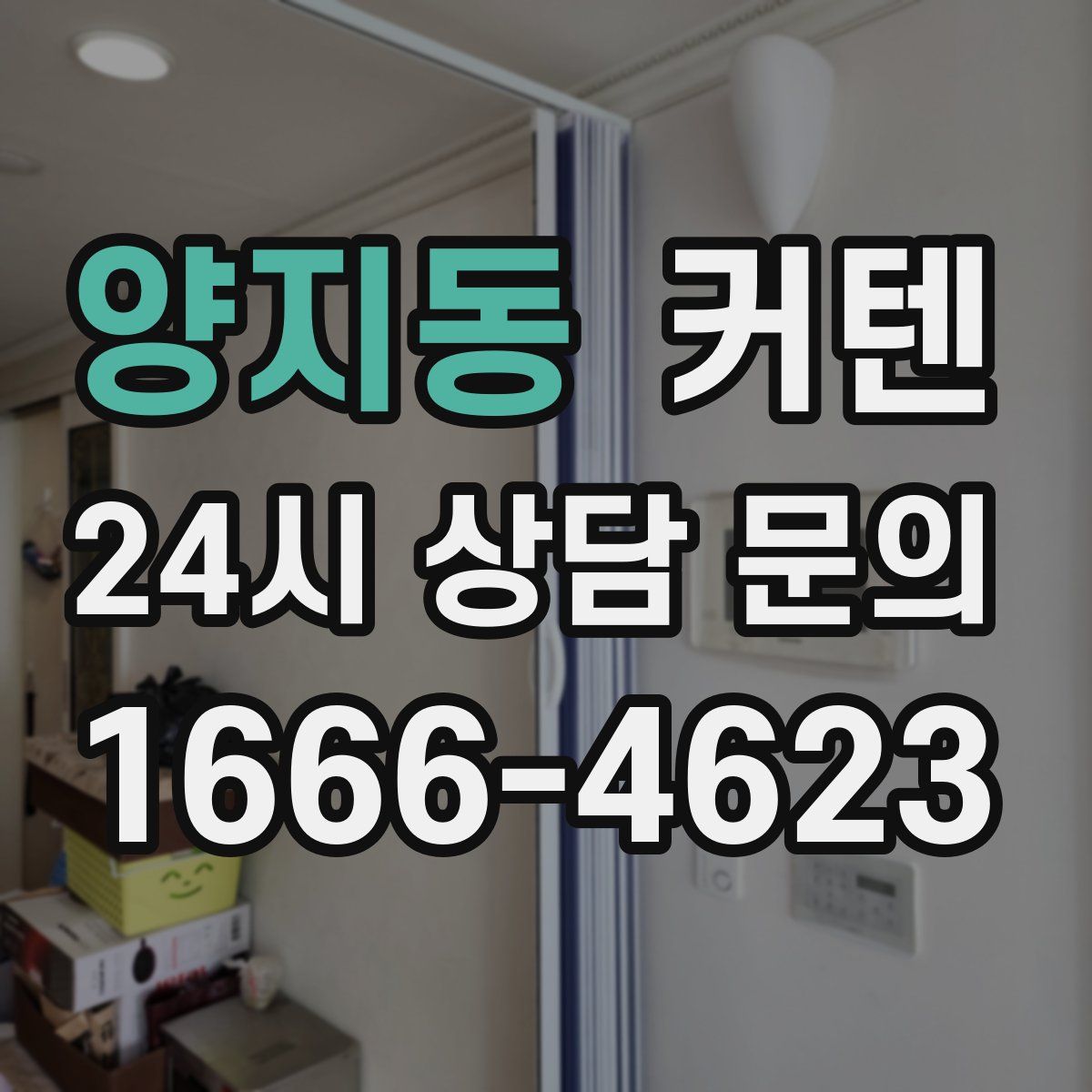 양지동 커텐
