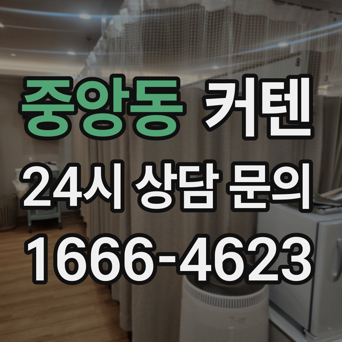 중앙동 커텐