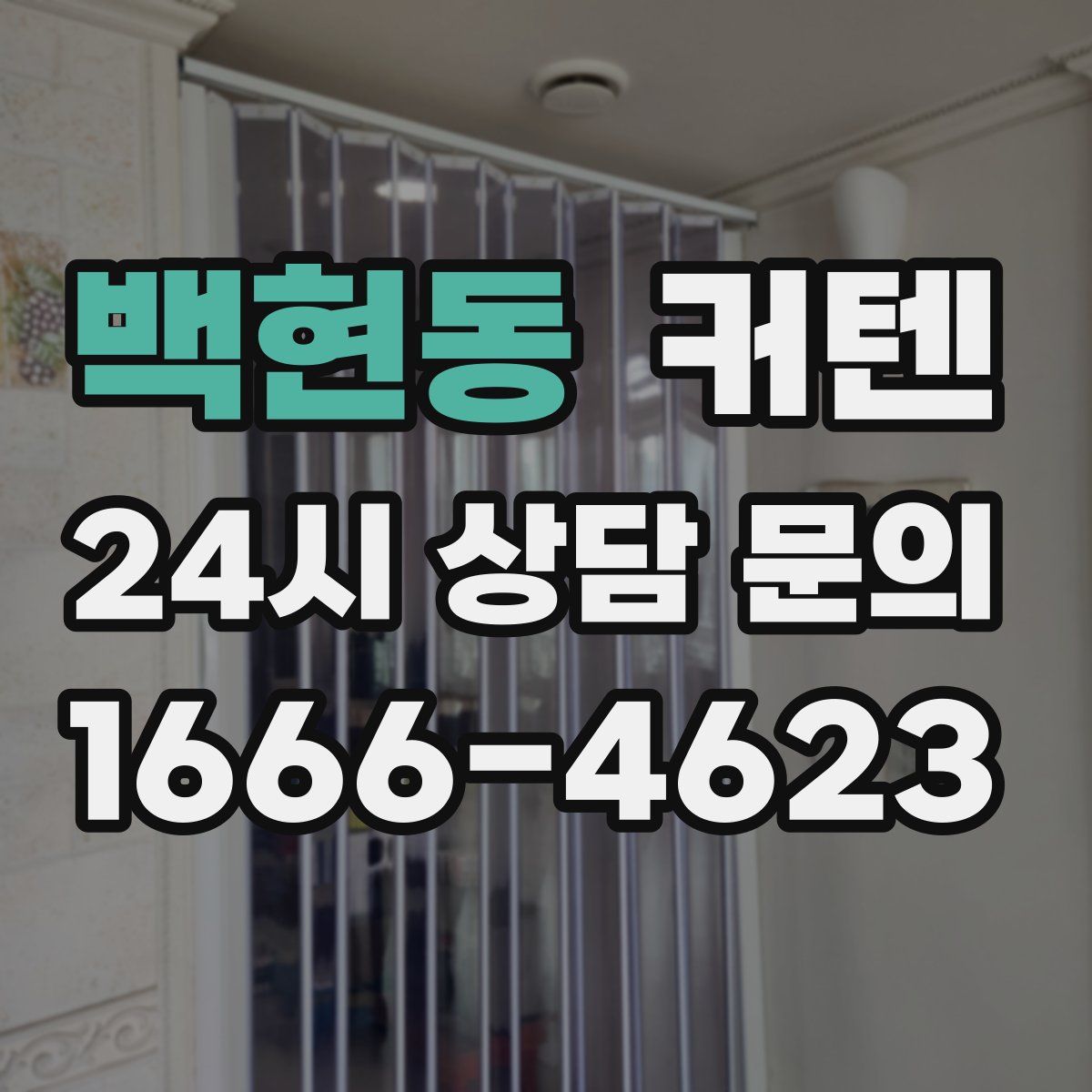 백현동 커텐