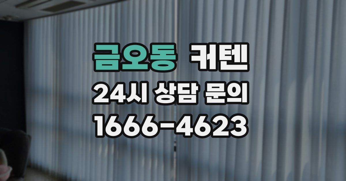금오동 커텐