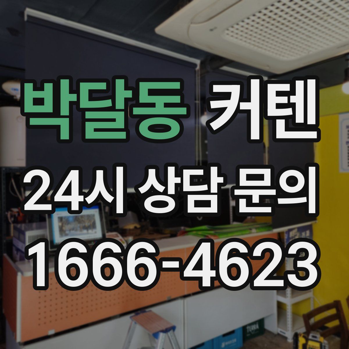 박달동 커텐