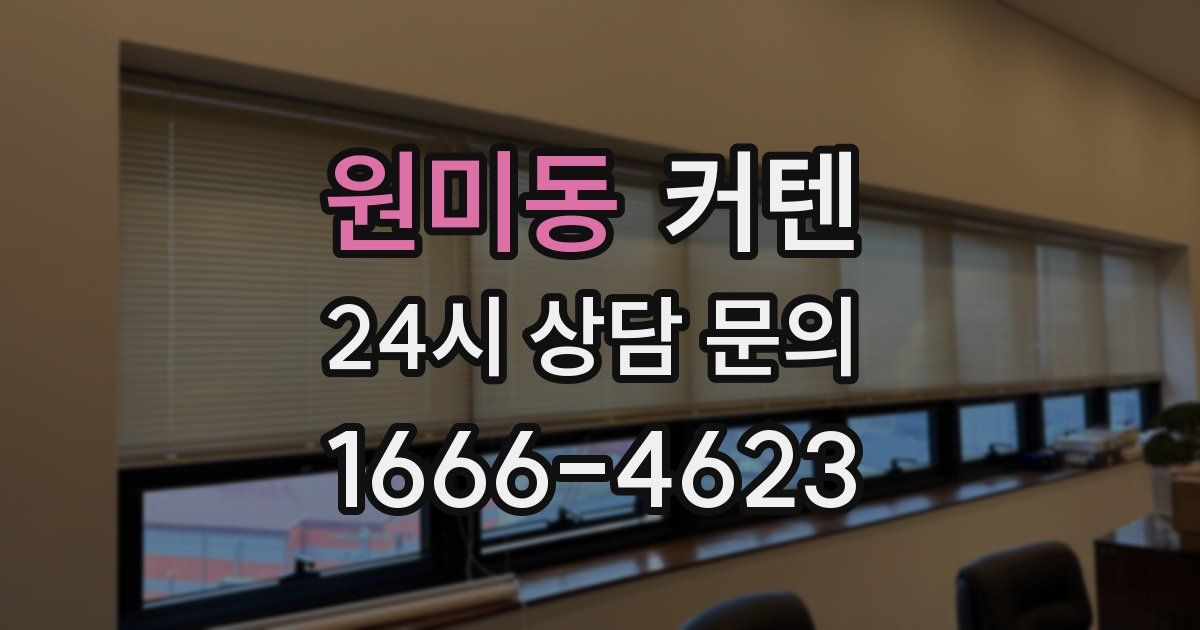 원미동 커텐