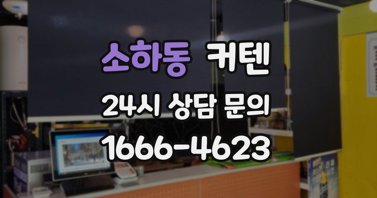 소하동 커텐