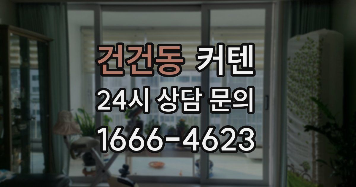 건건동 커텐