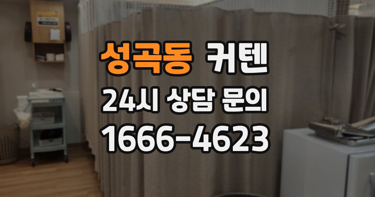 성곡동 커텐