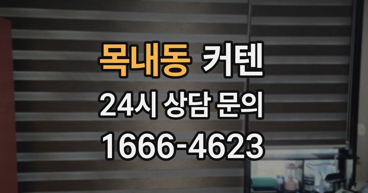 목내동 커텐