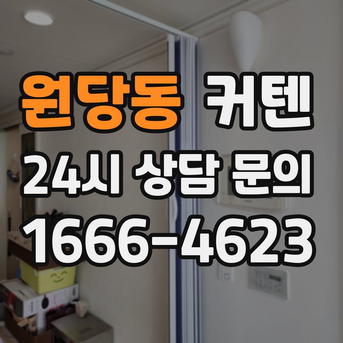 원당동 커텐