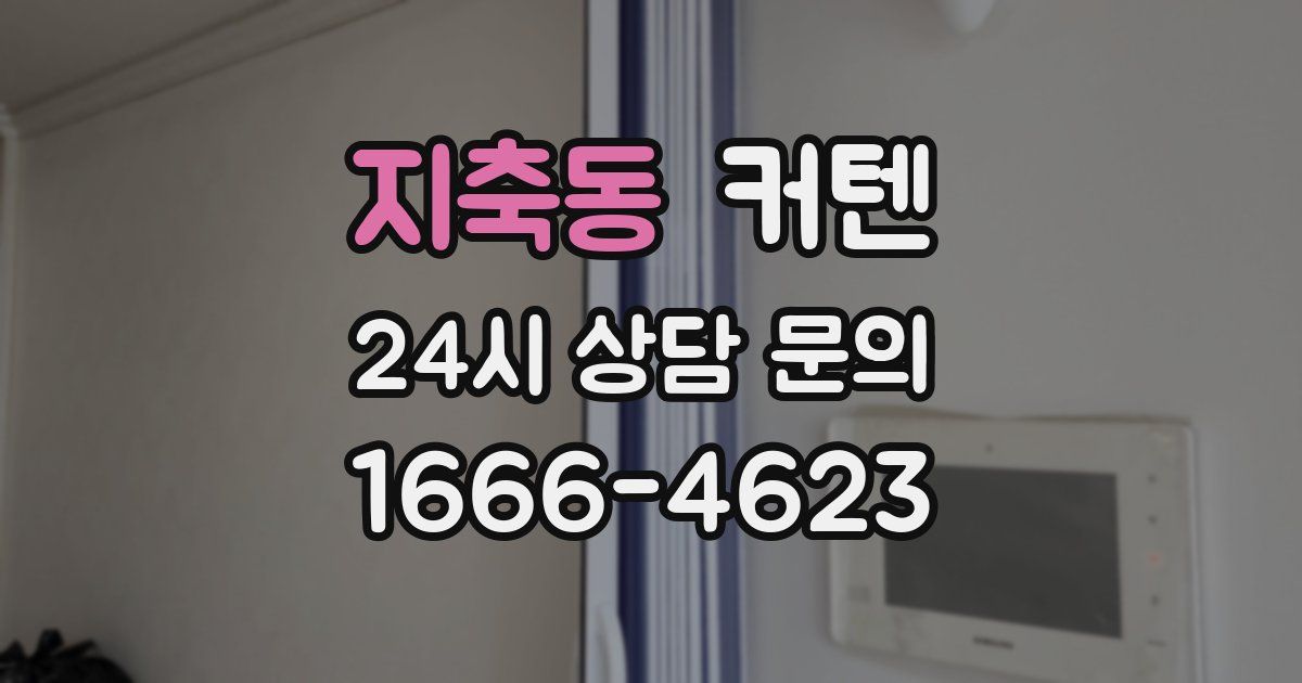 지축동 커텐