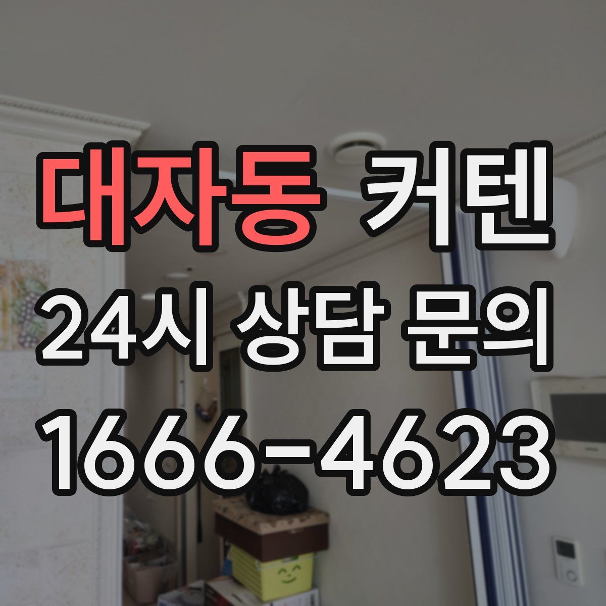 대자동 커텐