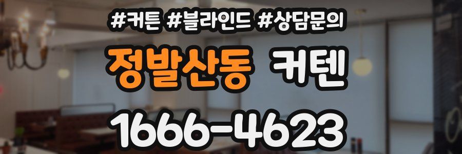 정발산동 커텐
