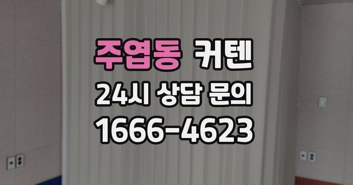 주엽동 커텐