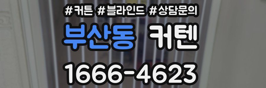 부산동 커텐