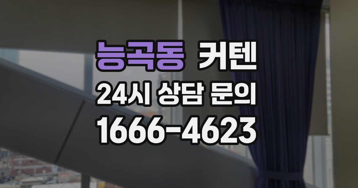 능곡동 커텐