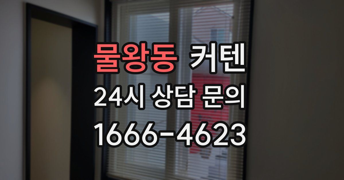 물왕동 커텐