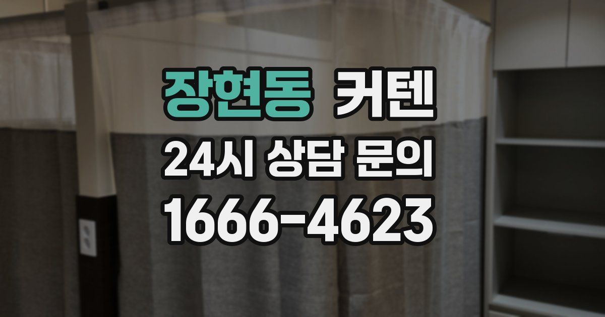 장현동 커텐