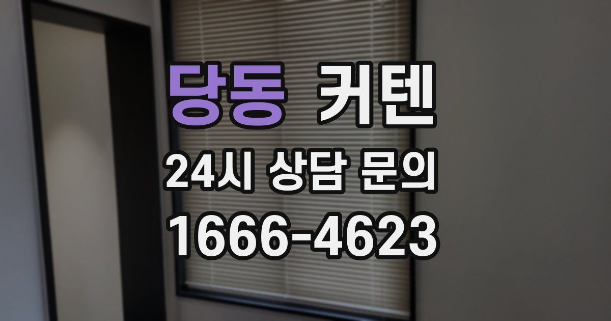 당동 커텐