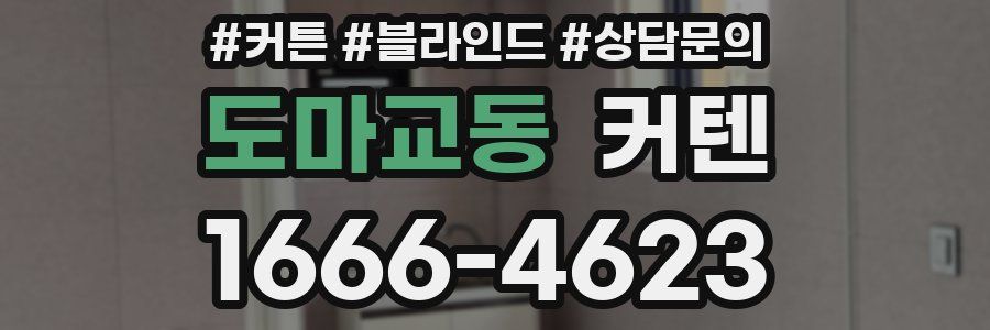 도마교동 커텐