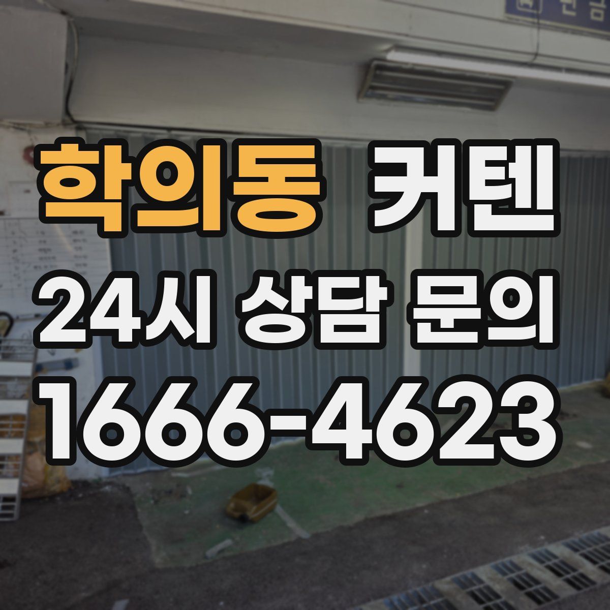 학의동 커텐