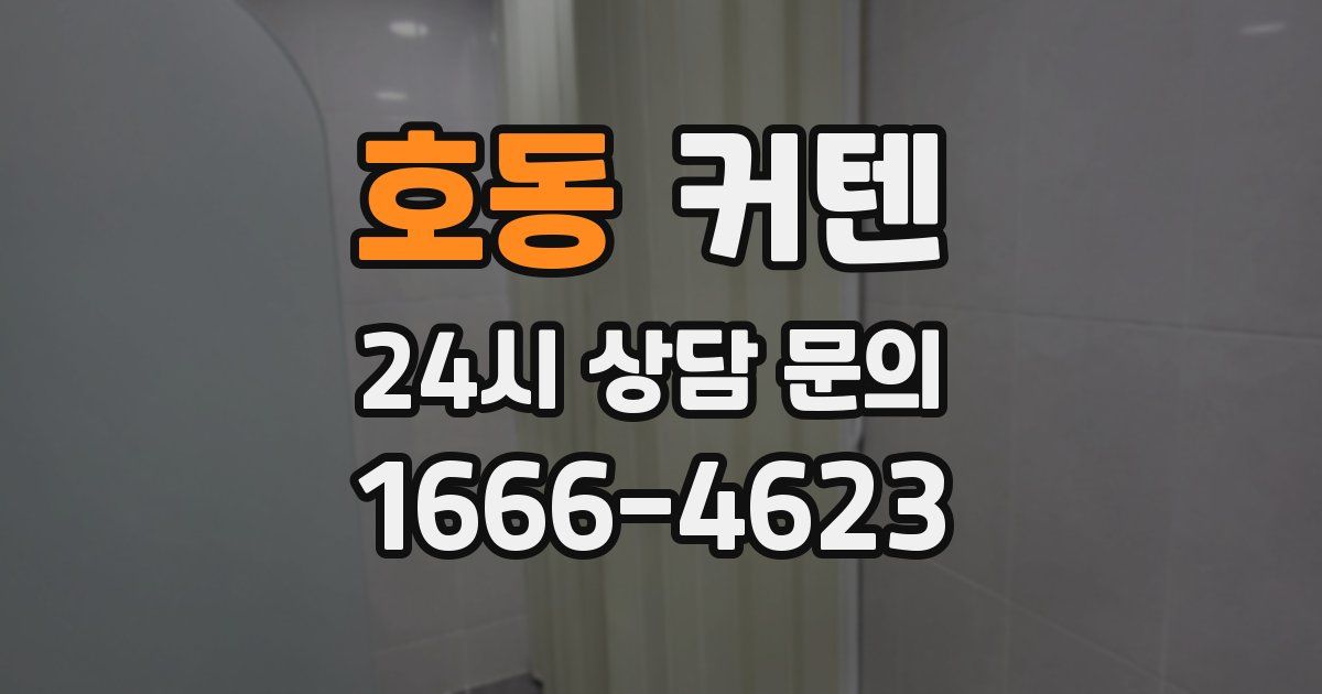 호동 커텐