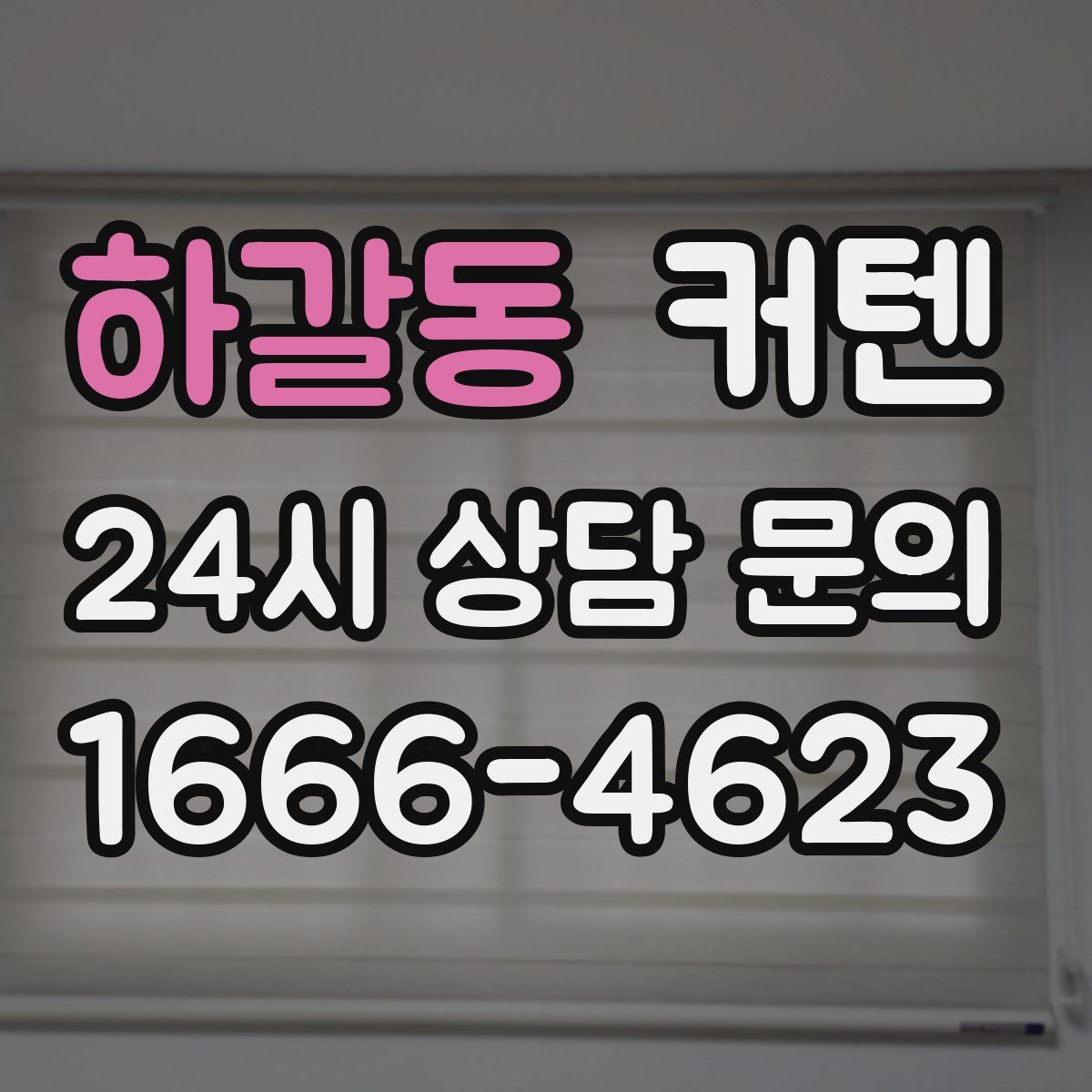 하갈동 커텐