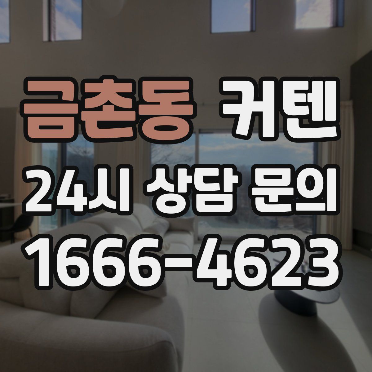 금촌동 커텐