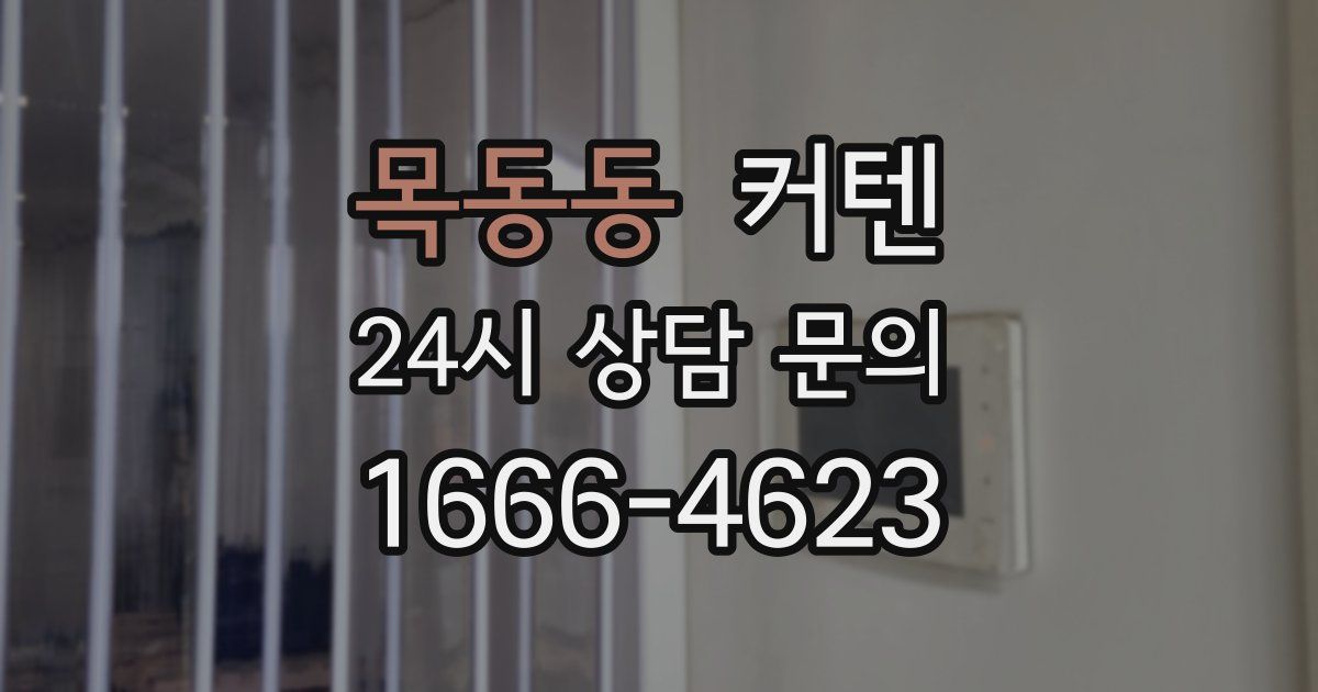 목동동 커텐