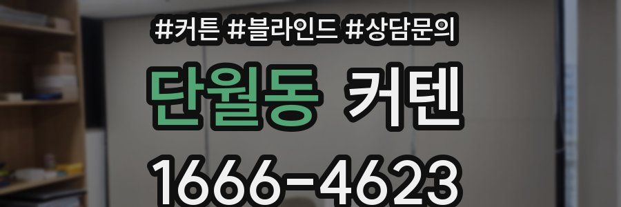 단월동 커텐