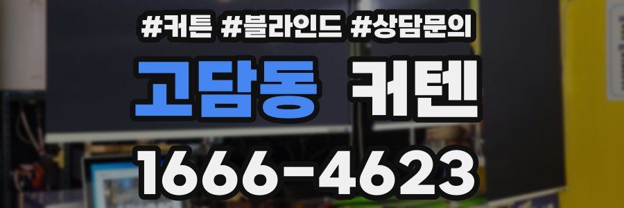 고담동 커텐